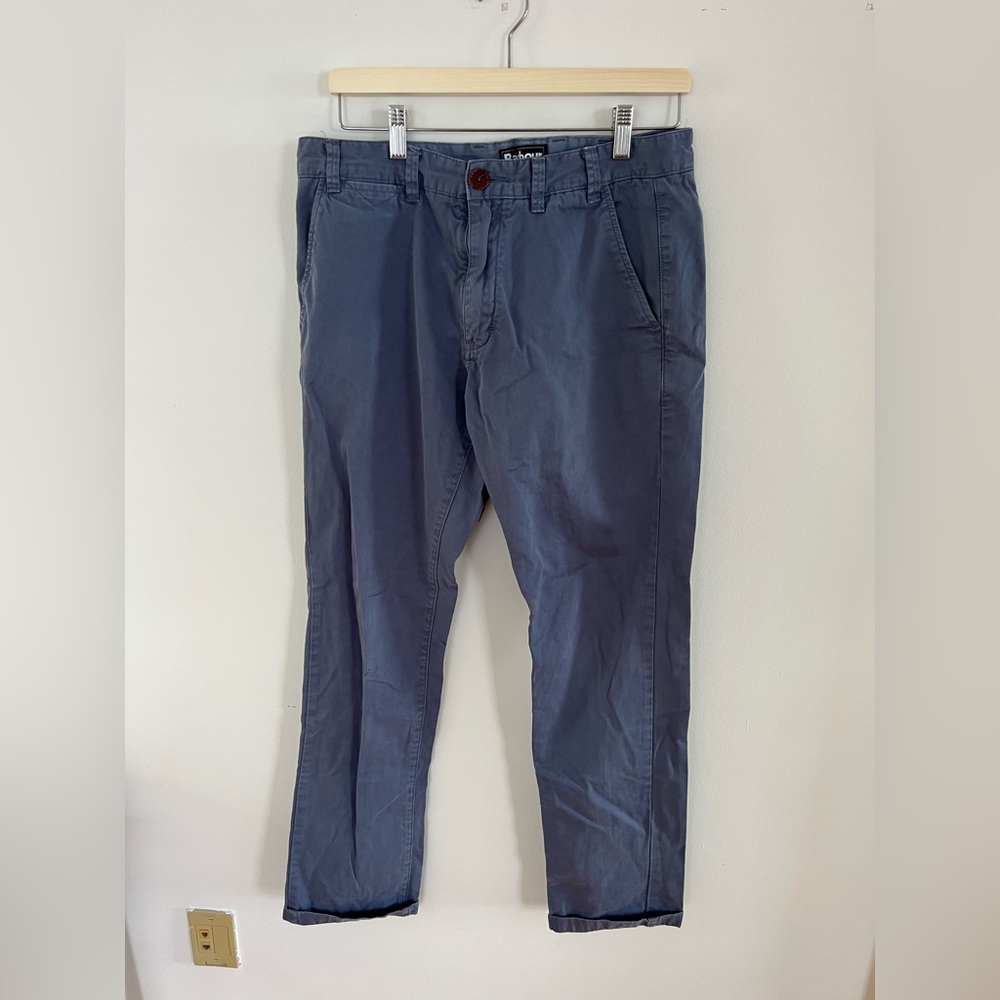 Barbour Chino Pants - 32x33- Blue